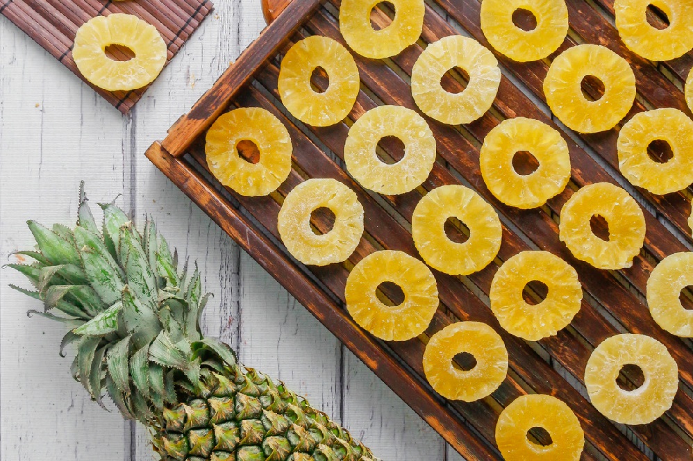 Comment déshydrater des ananas ?